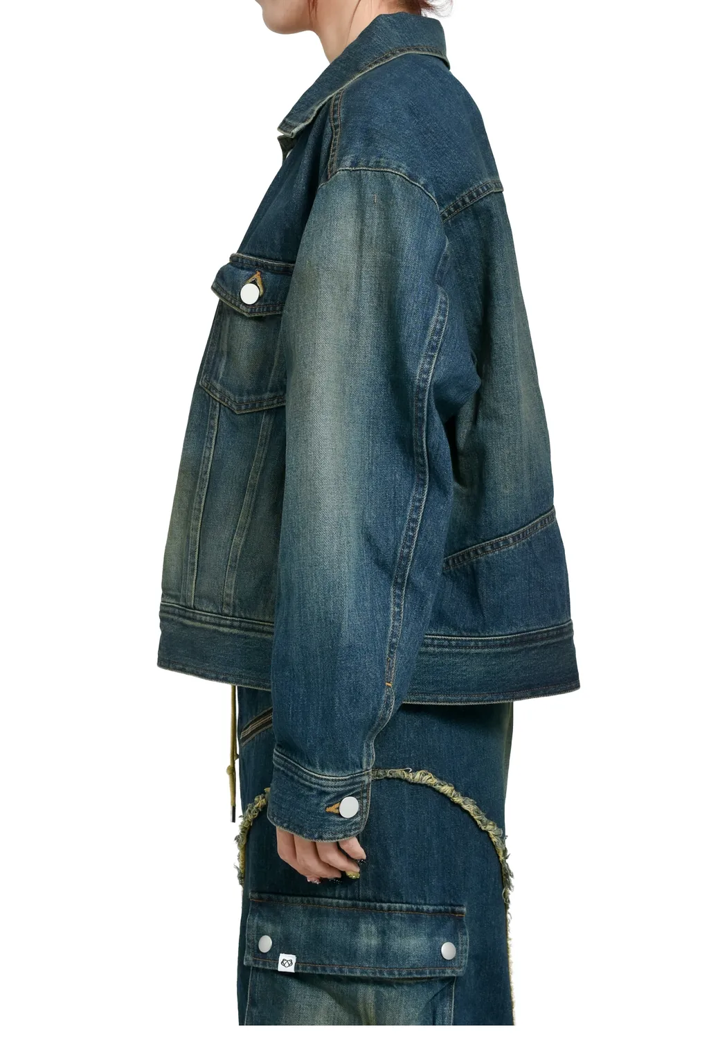 Denim Blouson / Blue