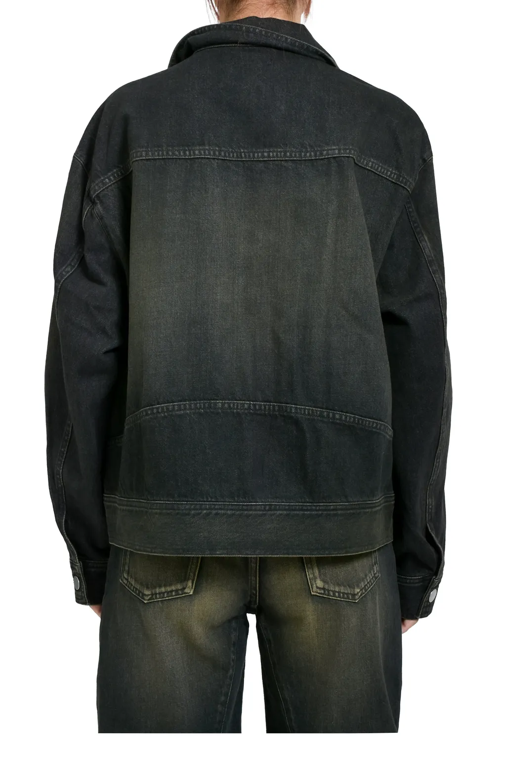 Denim Blouse / Black