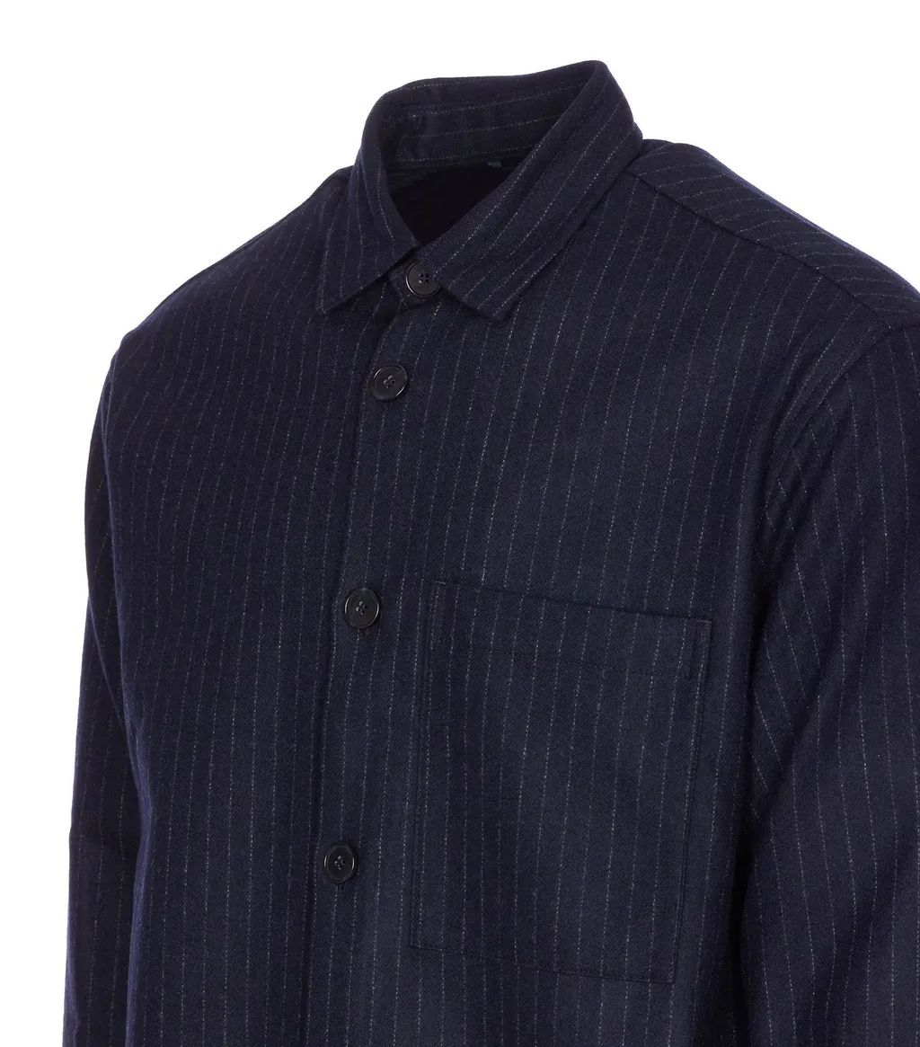 Nn.07 Striped Button-Up Shirt