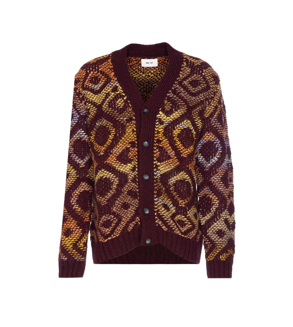 Nn.07 Viggo Embroidered Cardigan