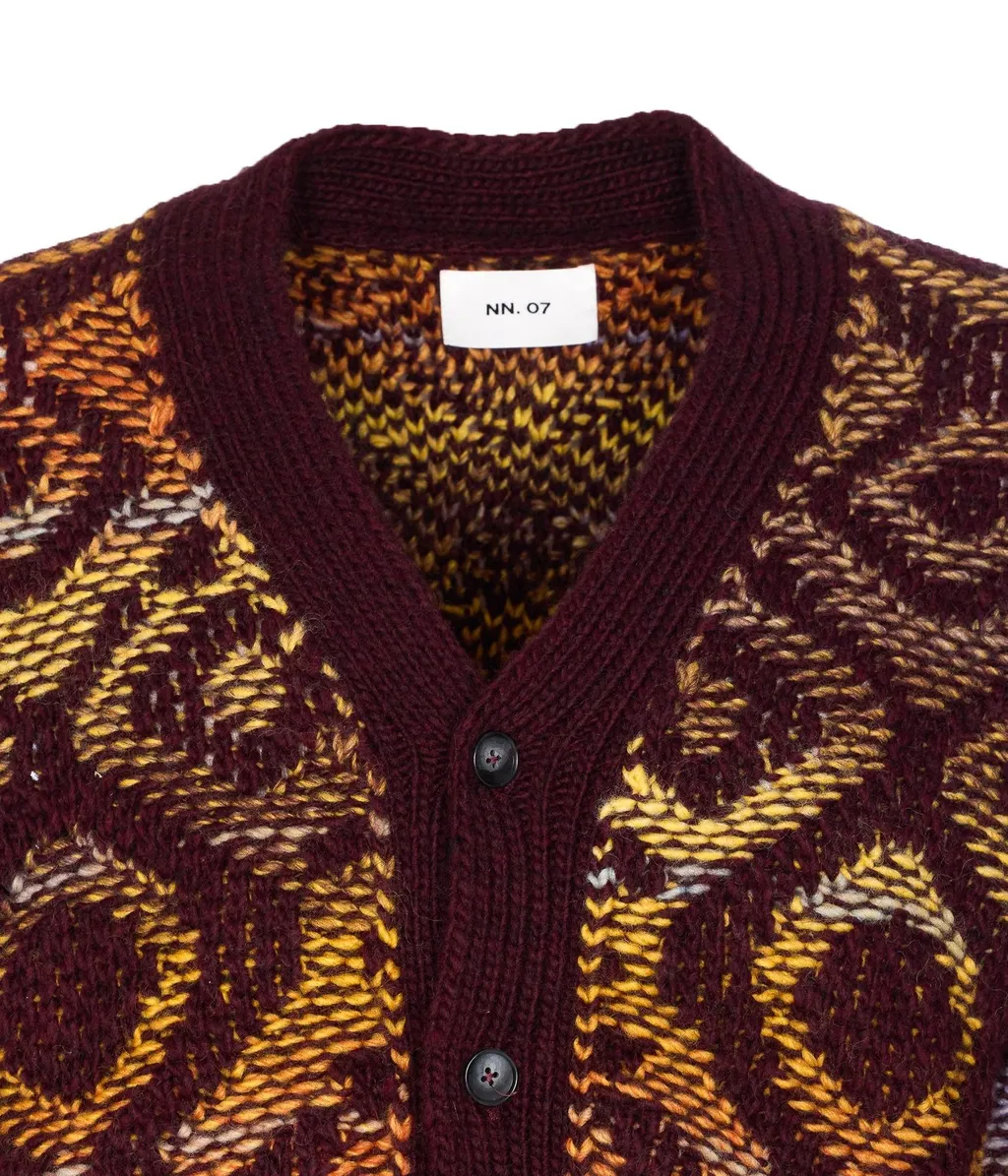 Nn.07 Viggo Embroidered Cardigan