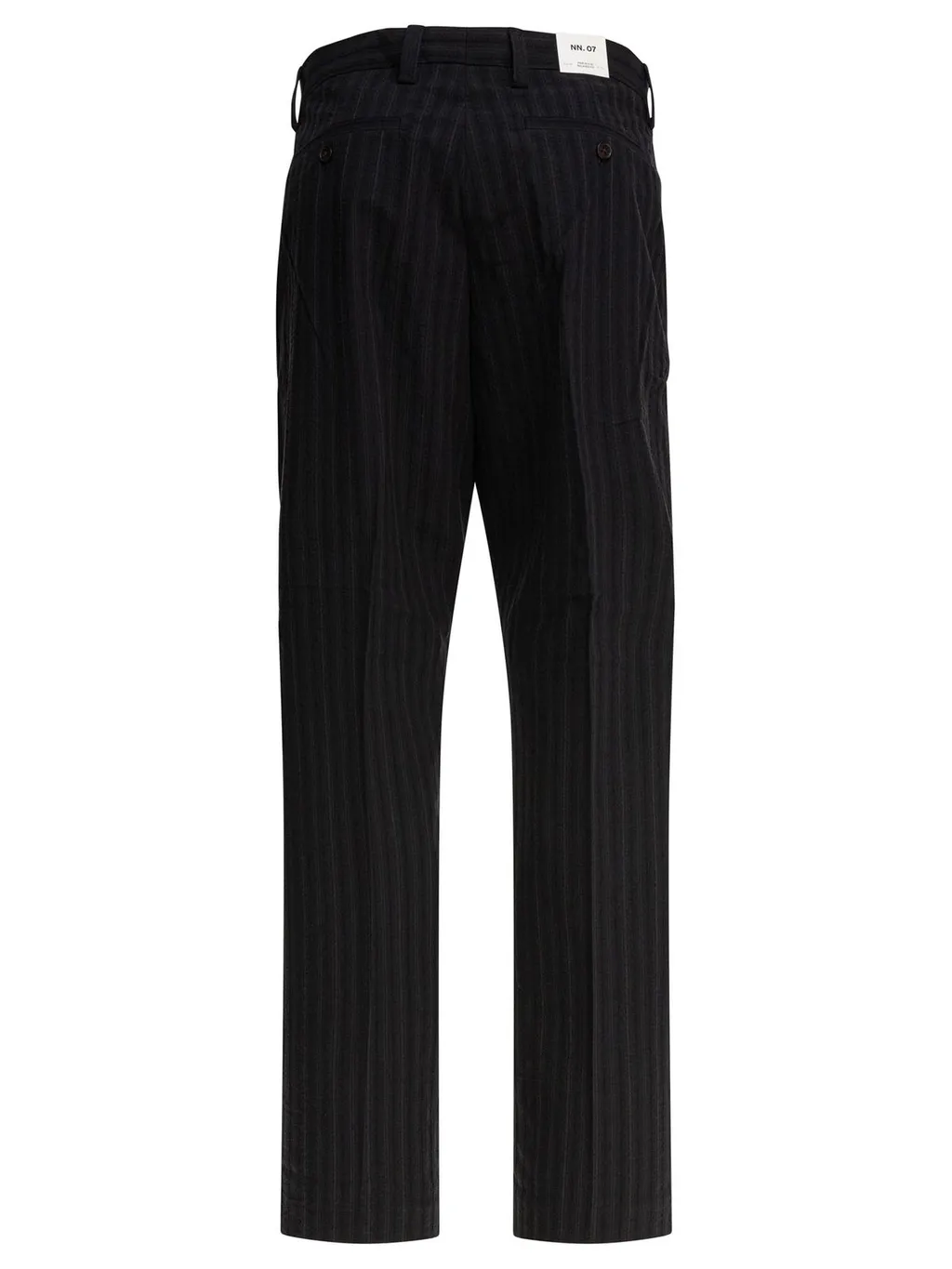 Nn.07 Striped Straight-Leg Pants