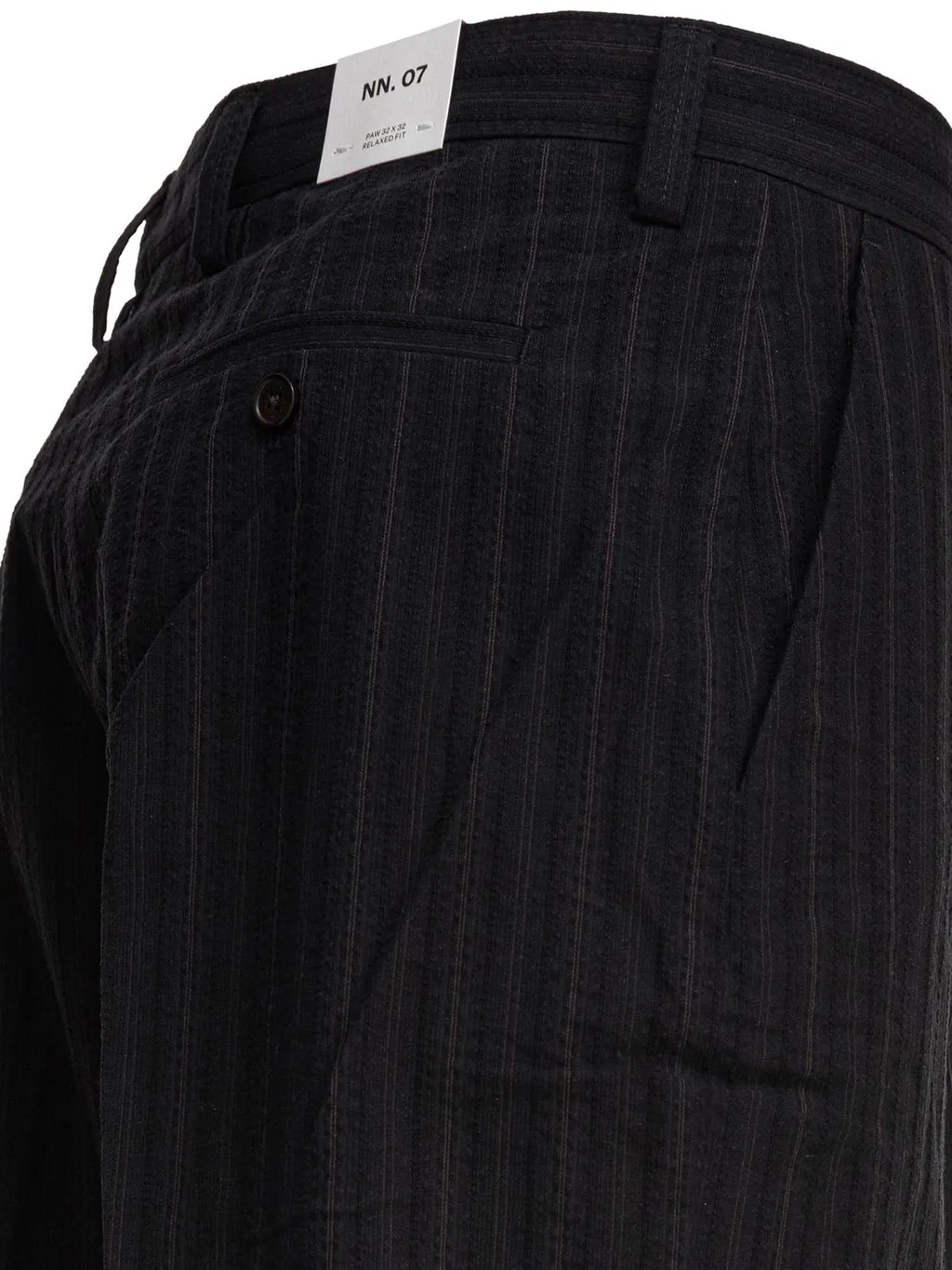 Nn.07 Striped Straight-Leg Pants