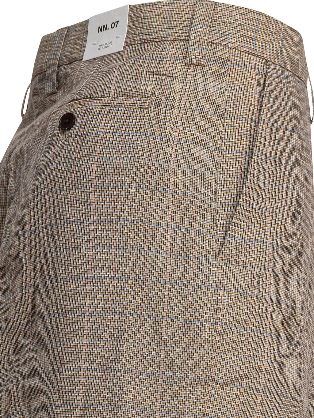 Nn.07 Paw Tailored Relaxed Fit Pants