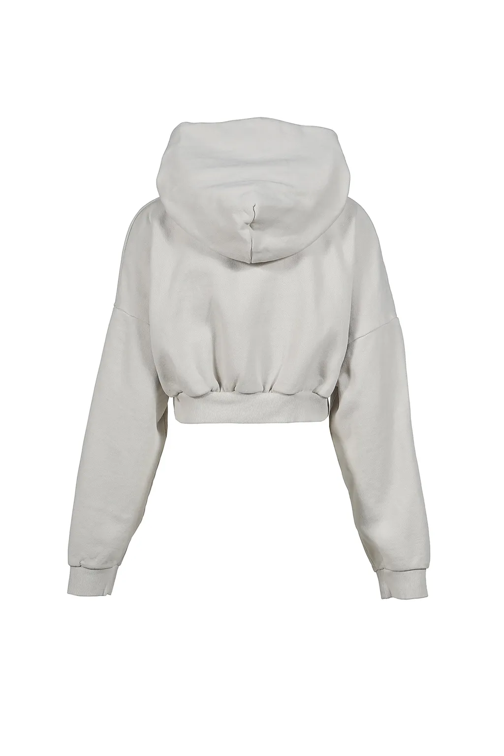 Cropped Heavy Hood / Rice