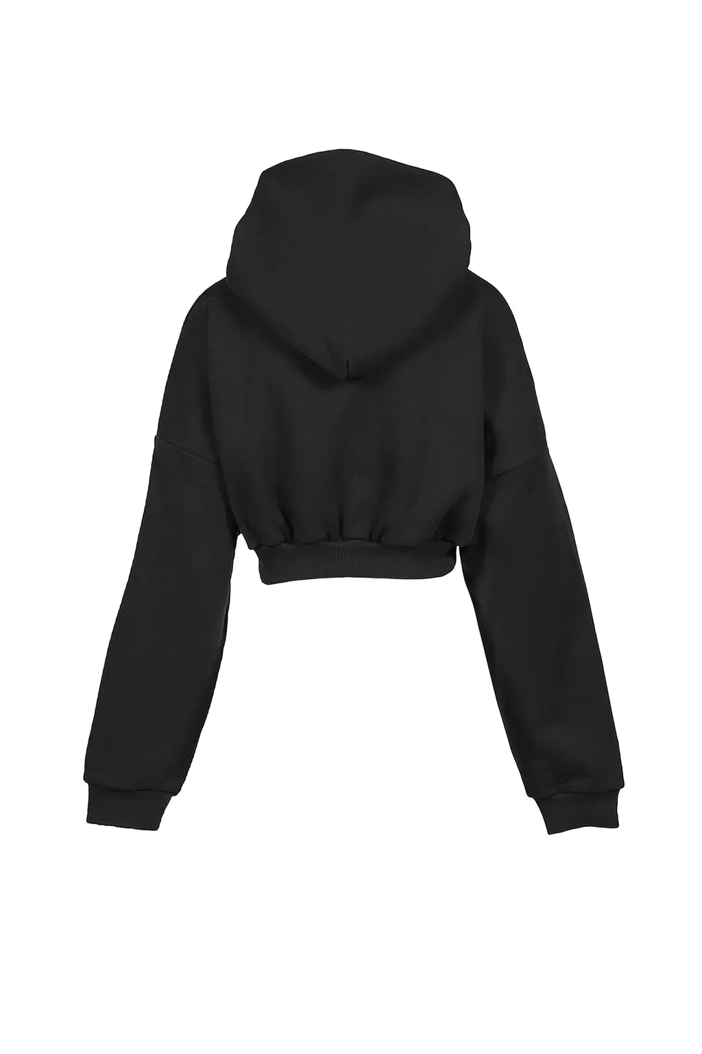 Cropped Heavy Hood / Soot