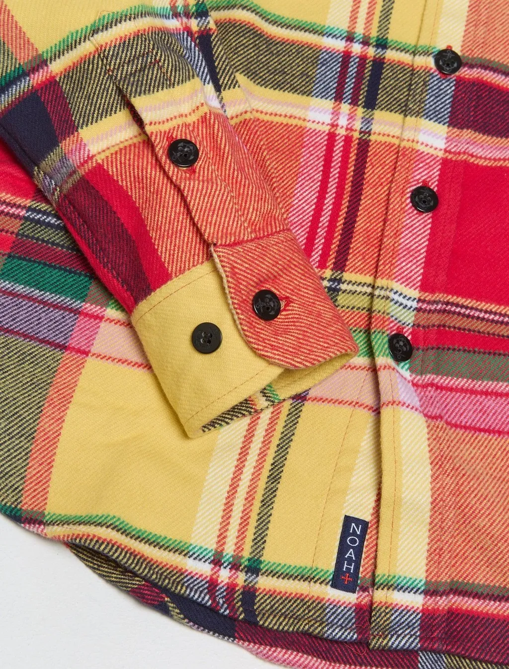 Noah Heavyweight Plaid Flannel Shirt