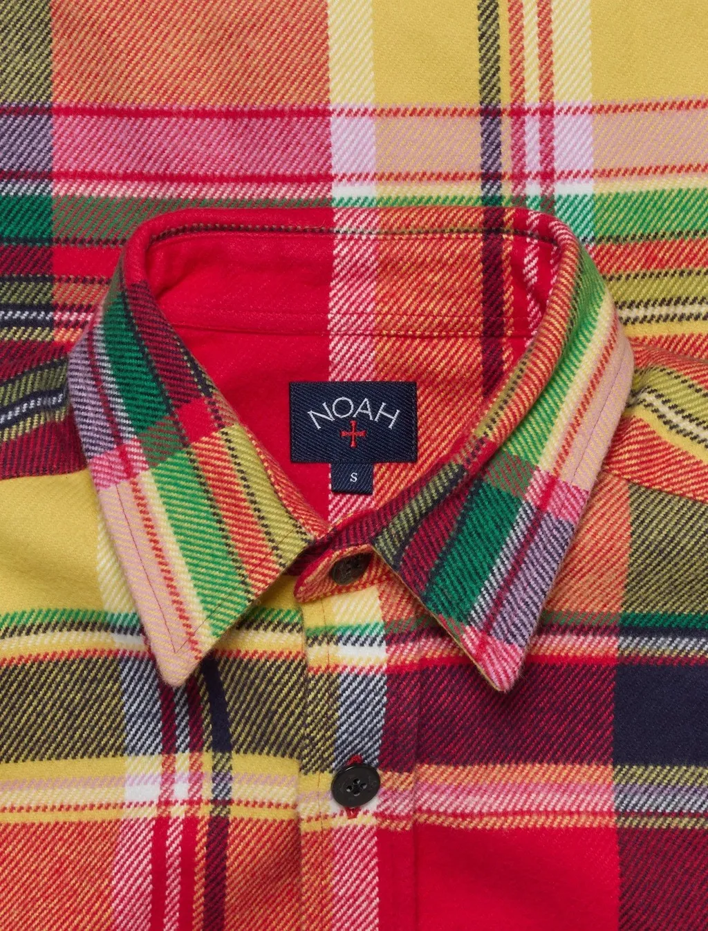 Noah Heavyweight Plaid Flannel Shirt