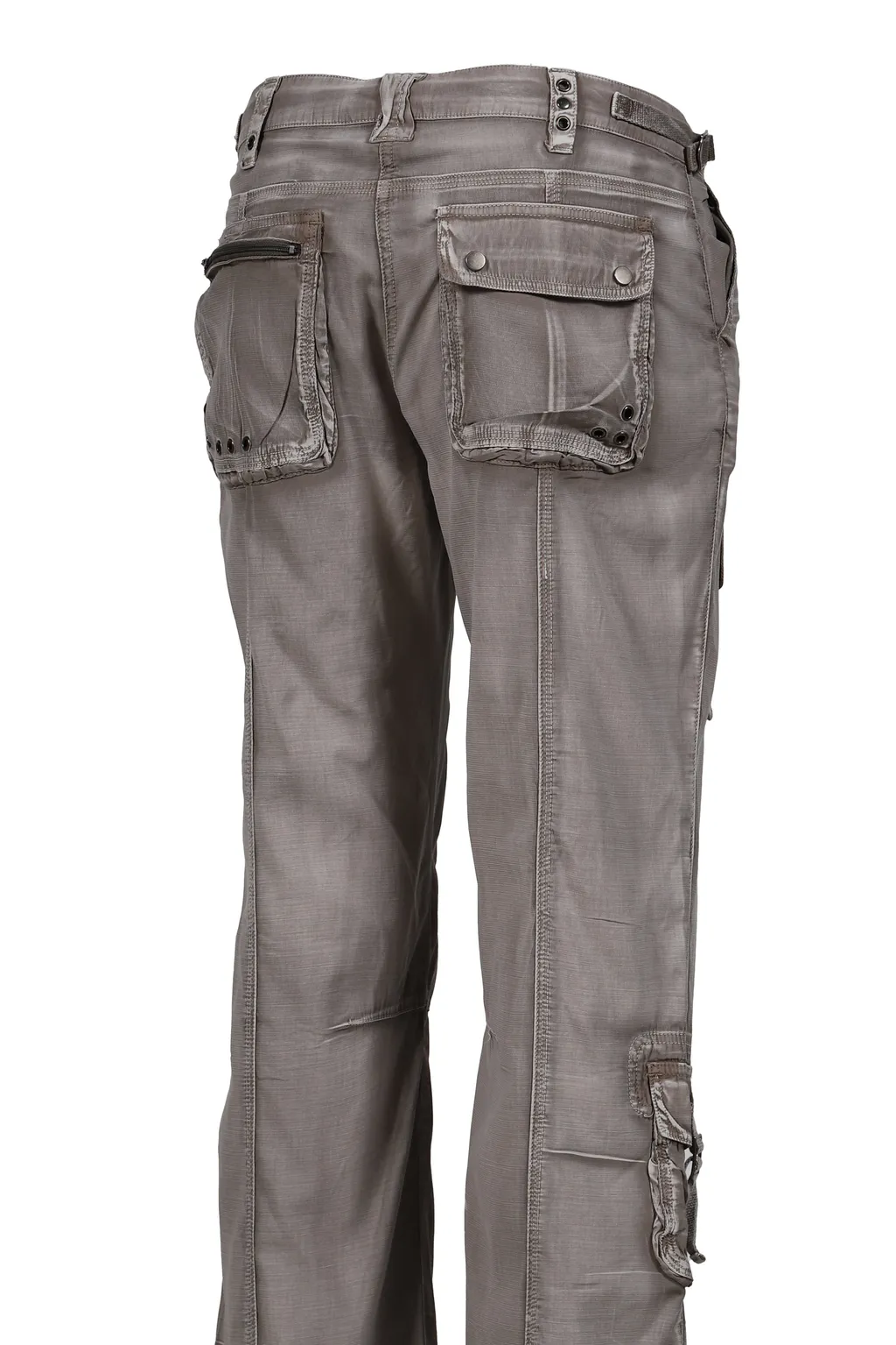 Dirty Washed Cargo Trousers / Brw