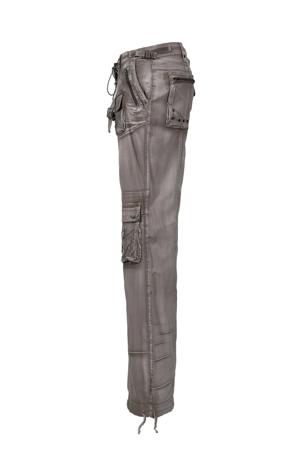 Dirty Washed Cargo Trousers / Brw