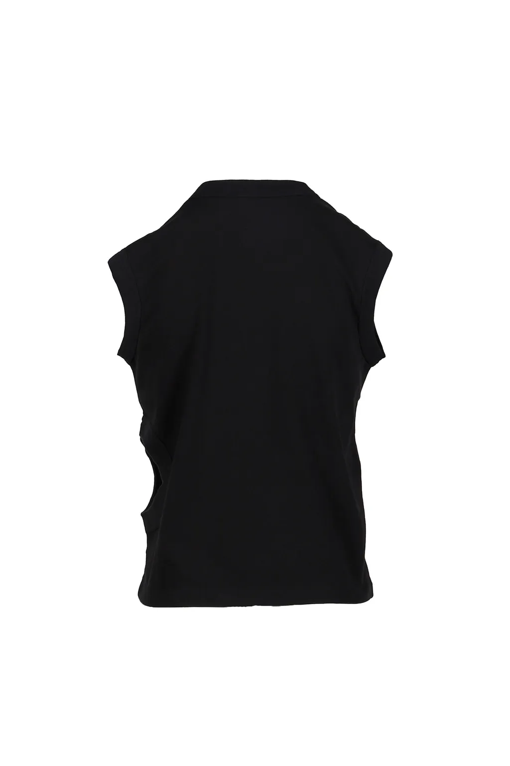 Who Tf Twisted T Shirt Knit / Blk