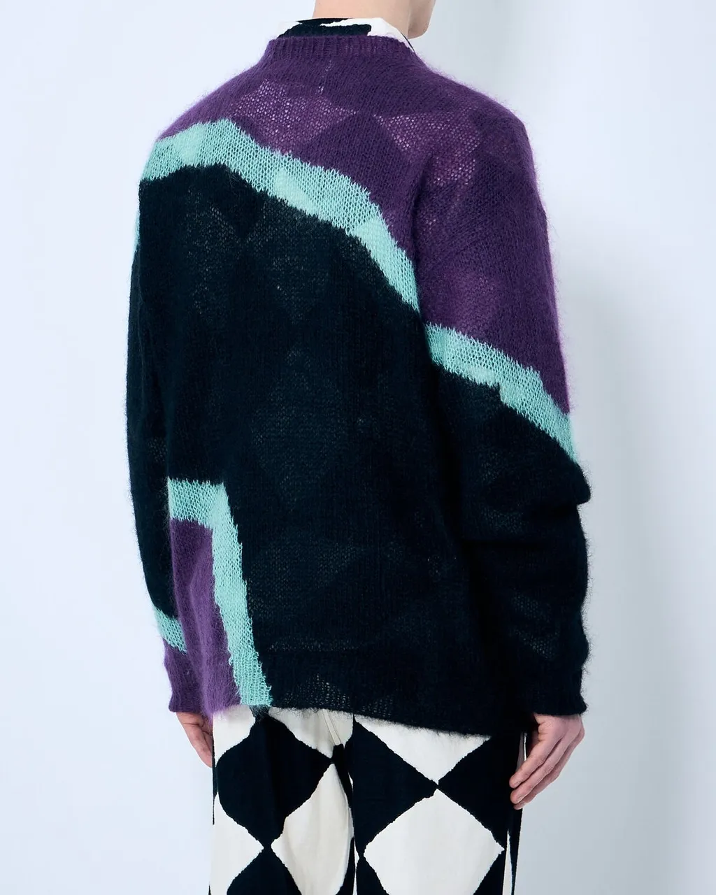 Nomarythm Textile Hand Knit Mohair Sweater