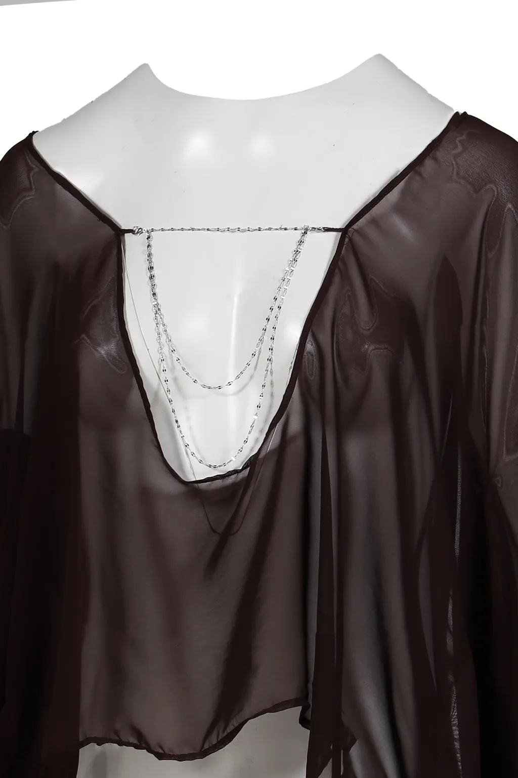 Longsleeve Cape Top / Aubergine