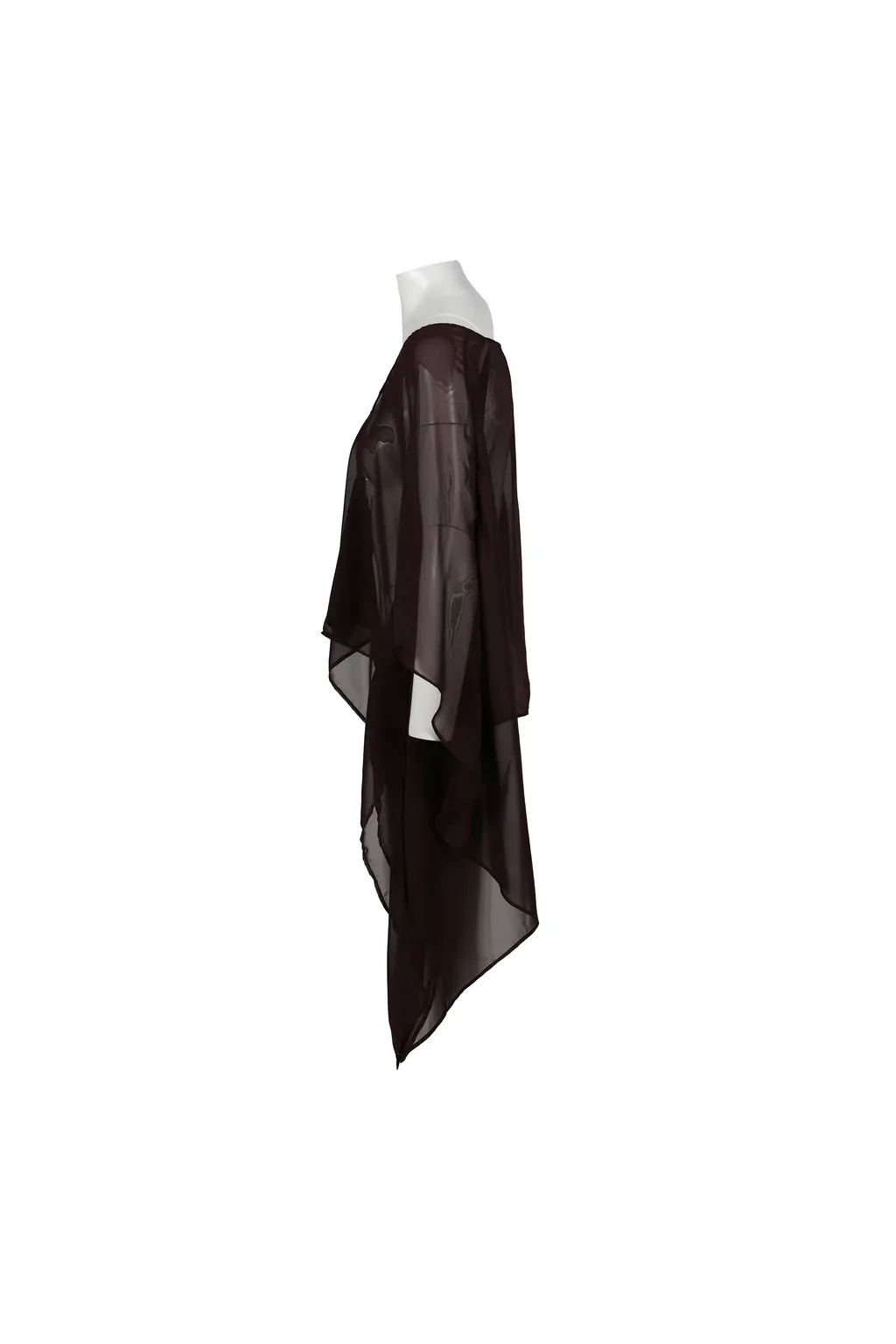 Longsleeve Cape Top / Aubergine