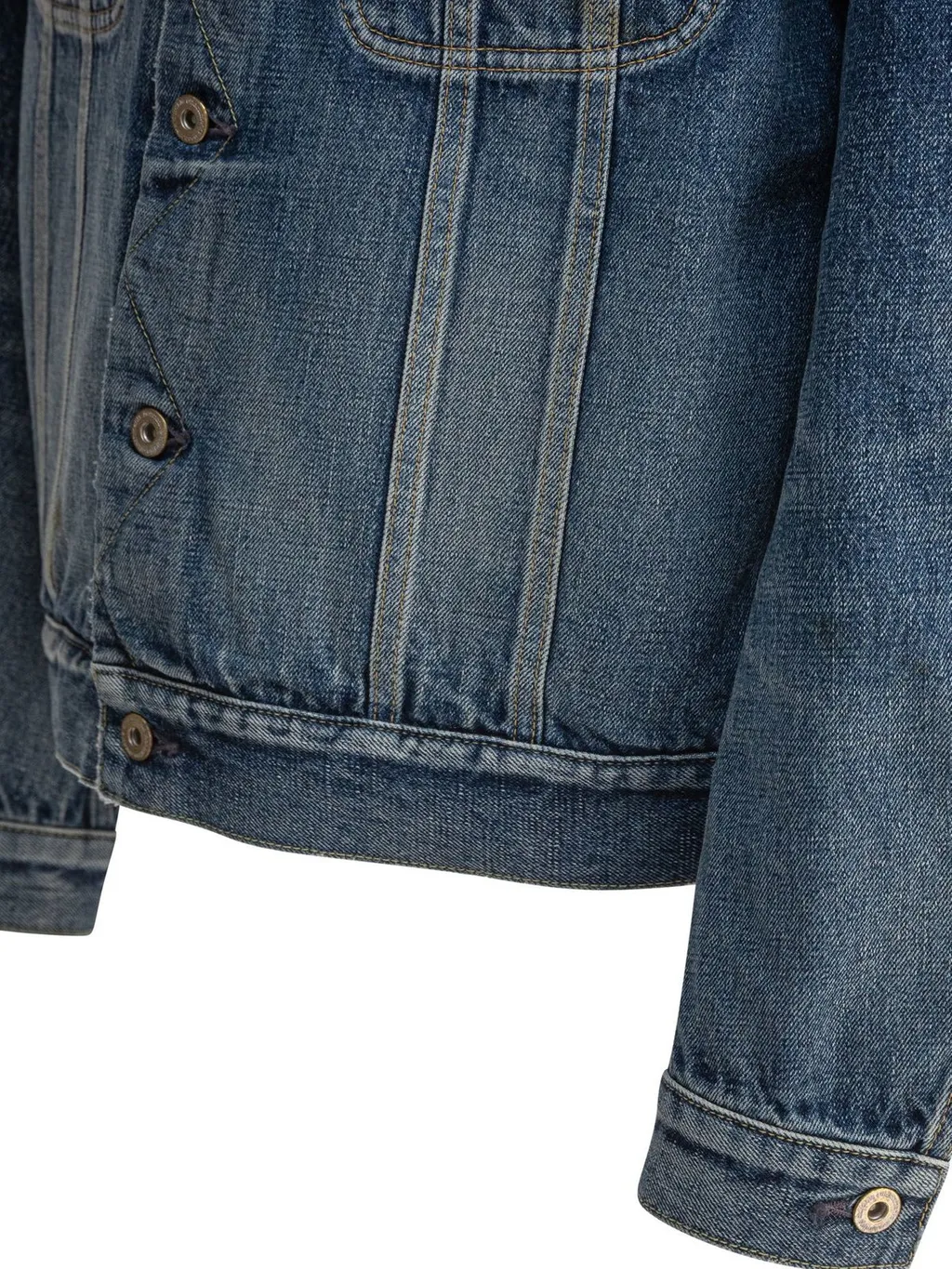 Nonnative Buttoned Denim Jacket