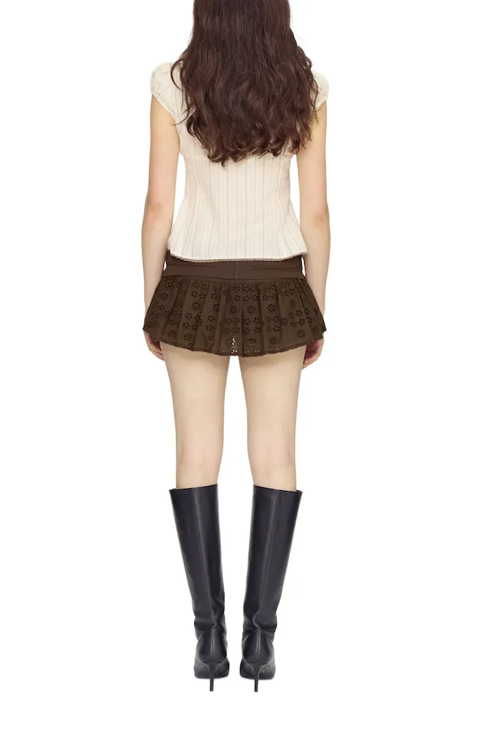 Naomi Belt Mini Skirt / Brw
