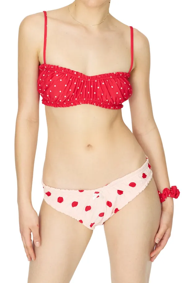 Blush Bikini Top / Ruby