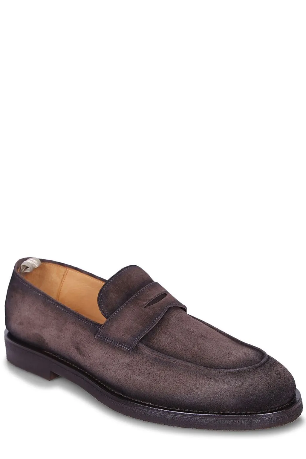 Officine Creative Strap Detail Suede Loafers