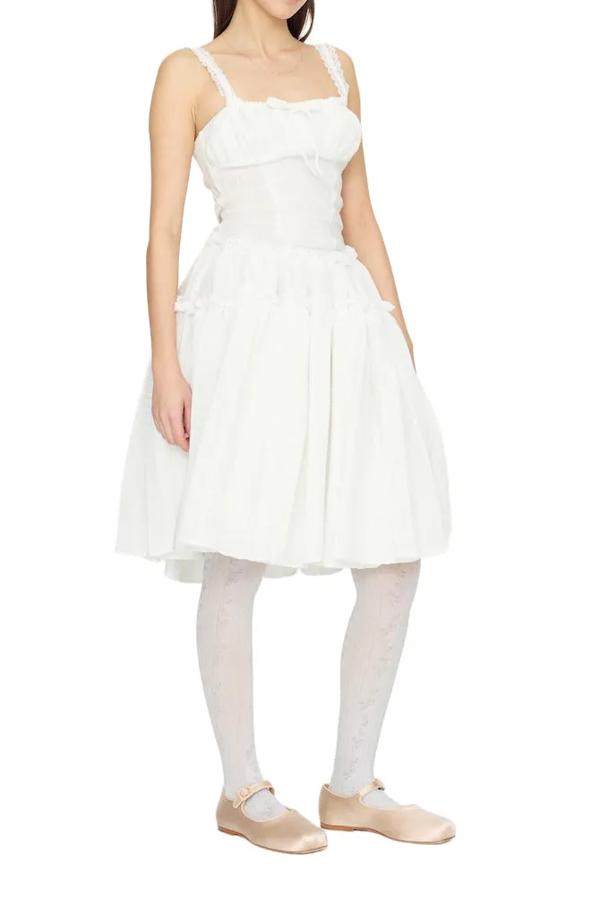 Rachita Mesh Tights / Sky Bloom