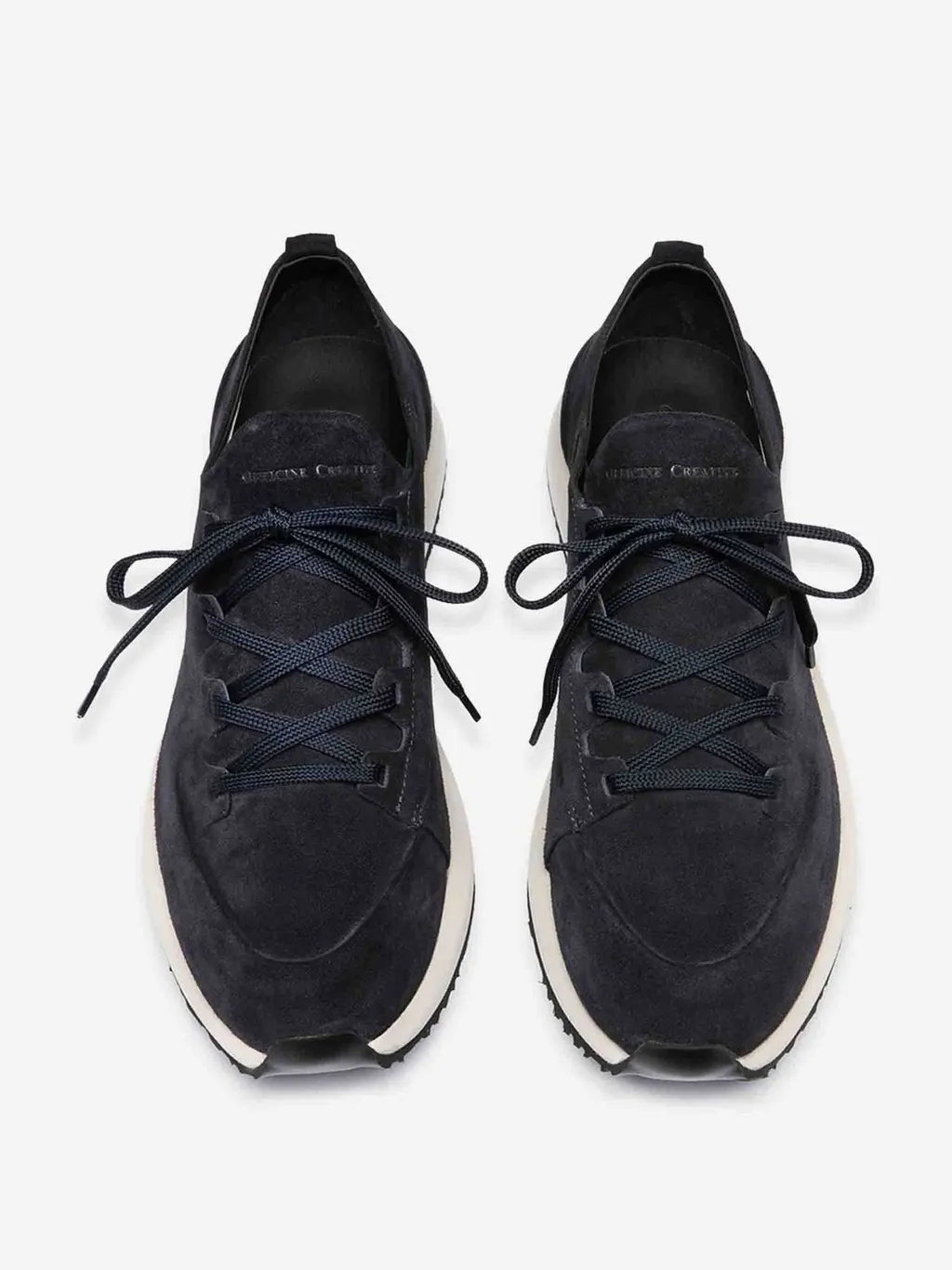 Officine Creative Suede Lace-Up Sneakers