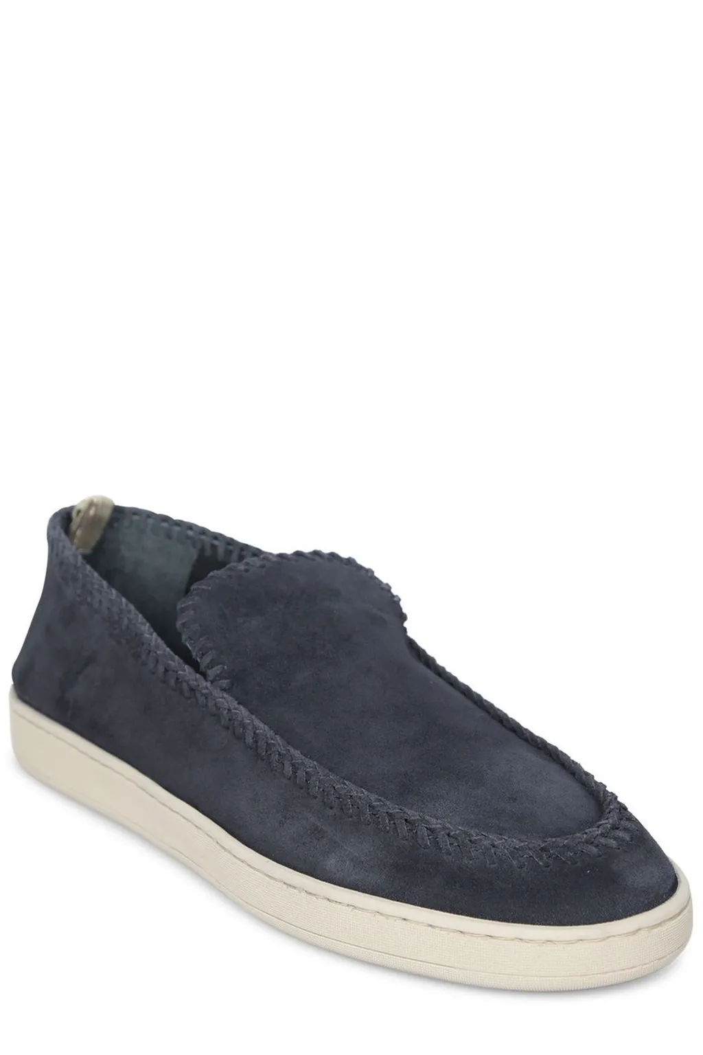 Officine Creative Handcrafted Slip-On Loafers With Stitch Detail