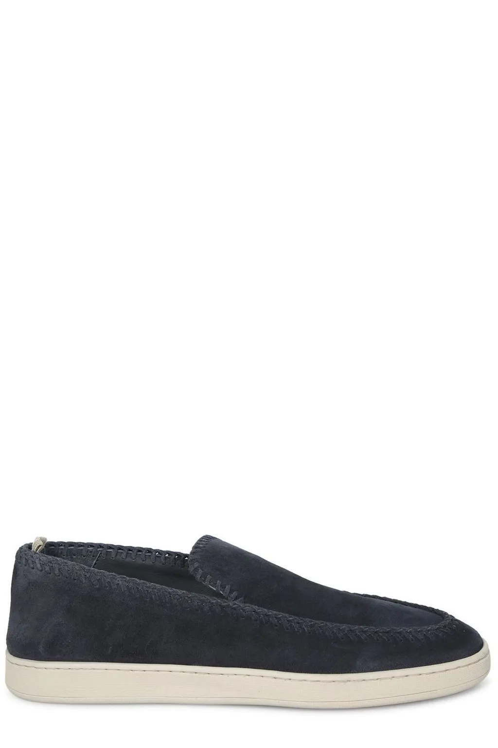 Officine Creative Handcrafted Slip-On Loafers With Stitch Detail