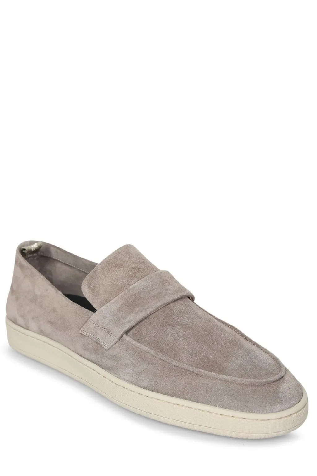 Officine Creative Suede Strap Slip-On Loafers