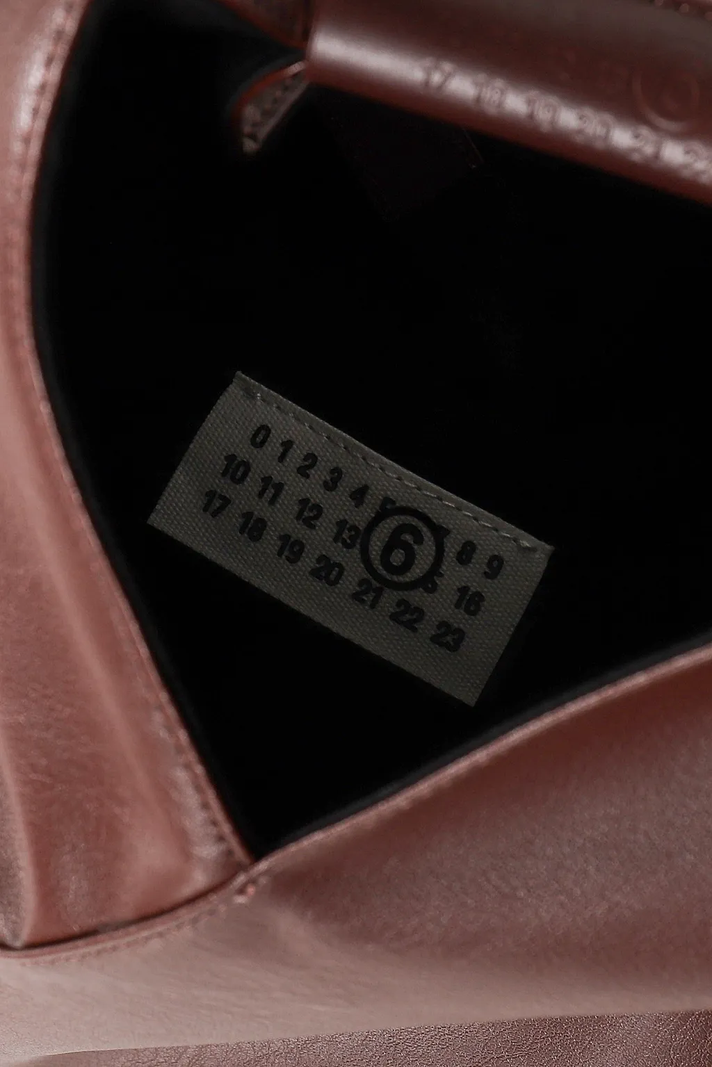 Small Japanese Handbag / Tawny Red