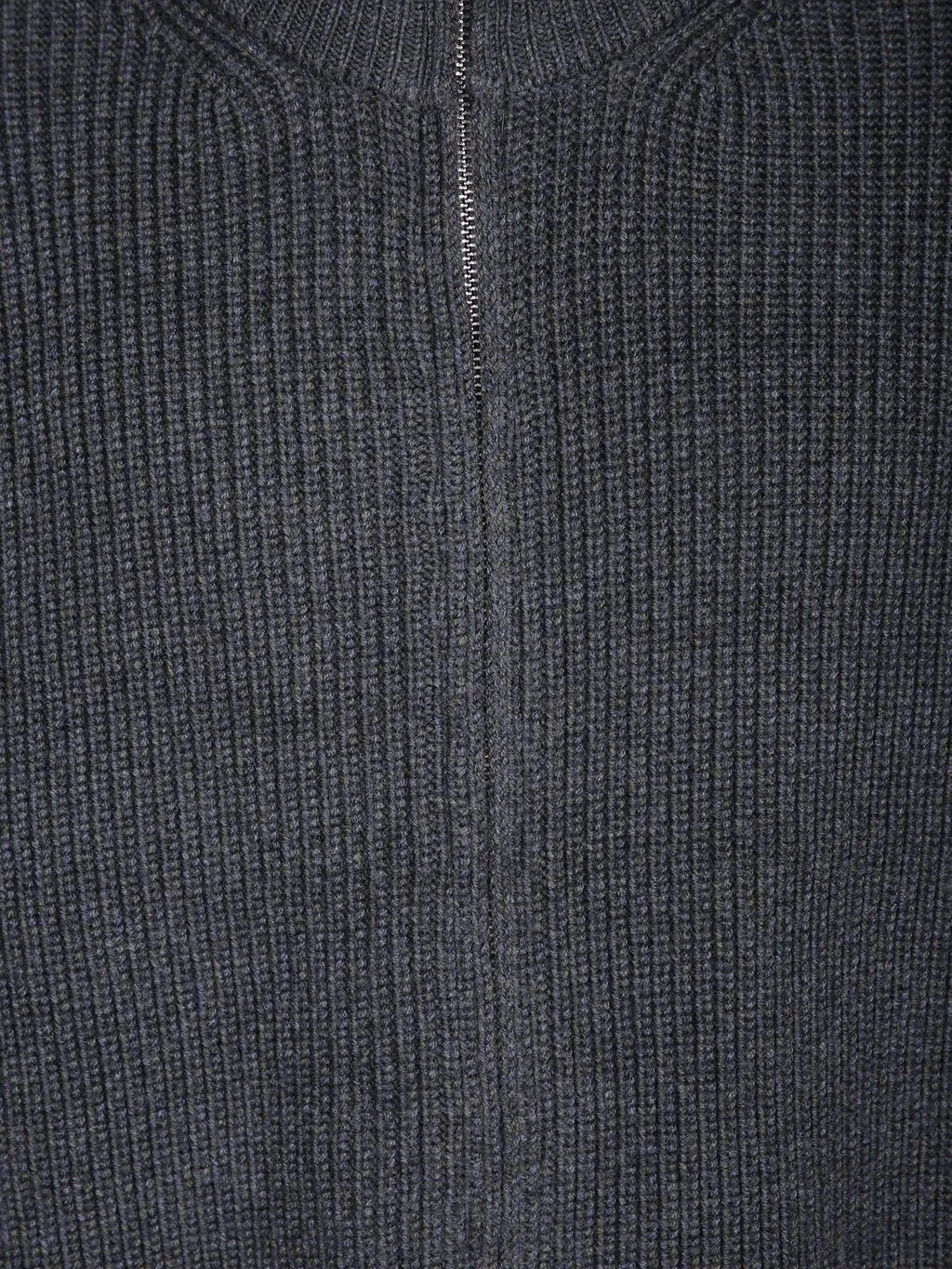 Officine GÉNÉRale Zip-Front High Neck Cardigan