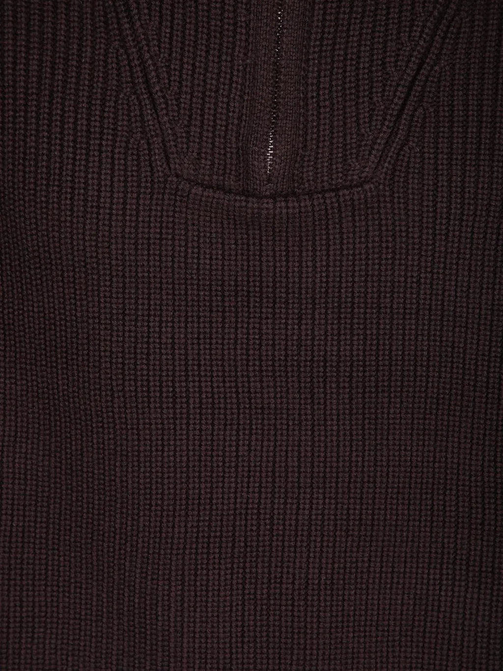 Officine GÉNÉRale Half-Zip High Collar Knitwear