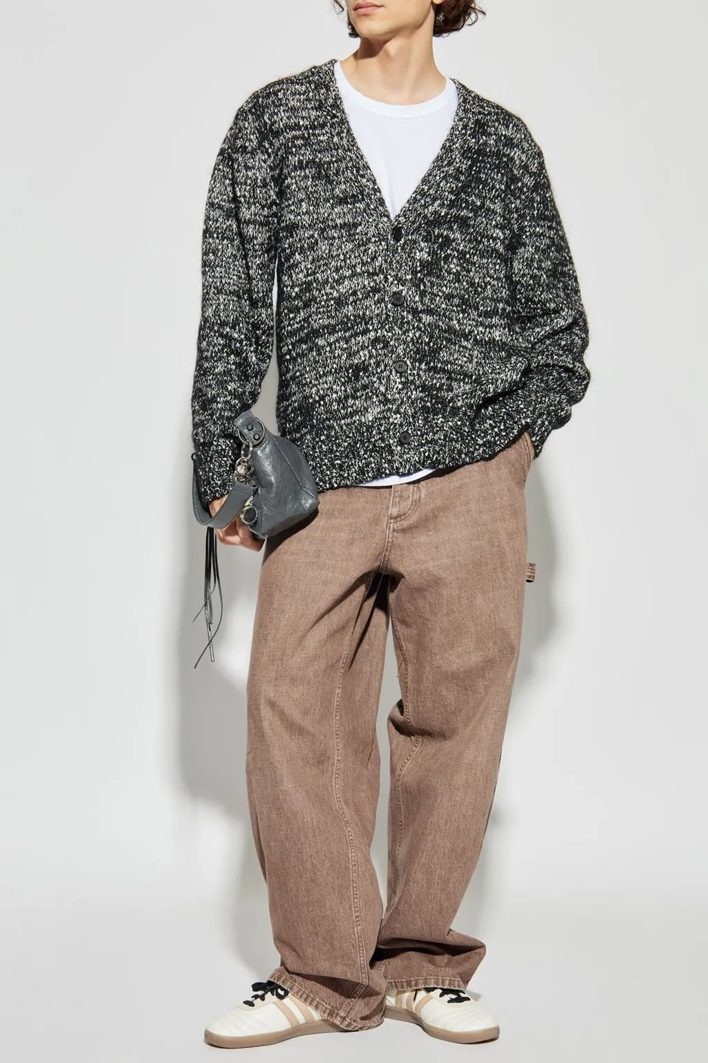 Officine GÉNÉRale Marled Knit Cardigan