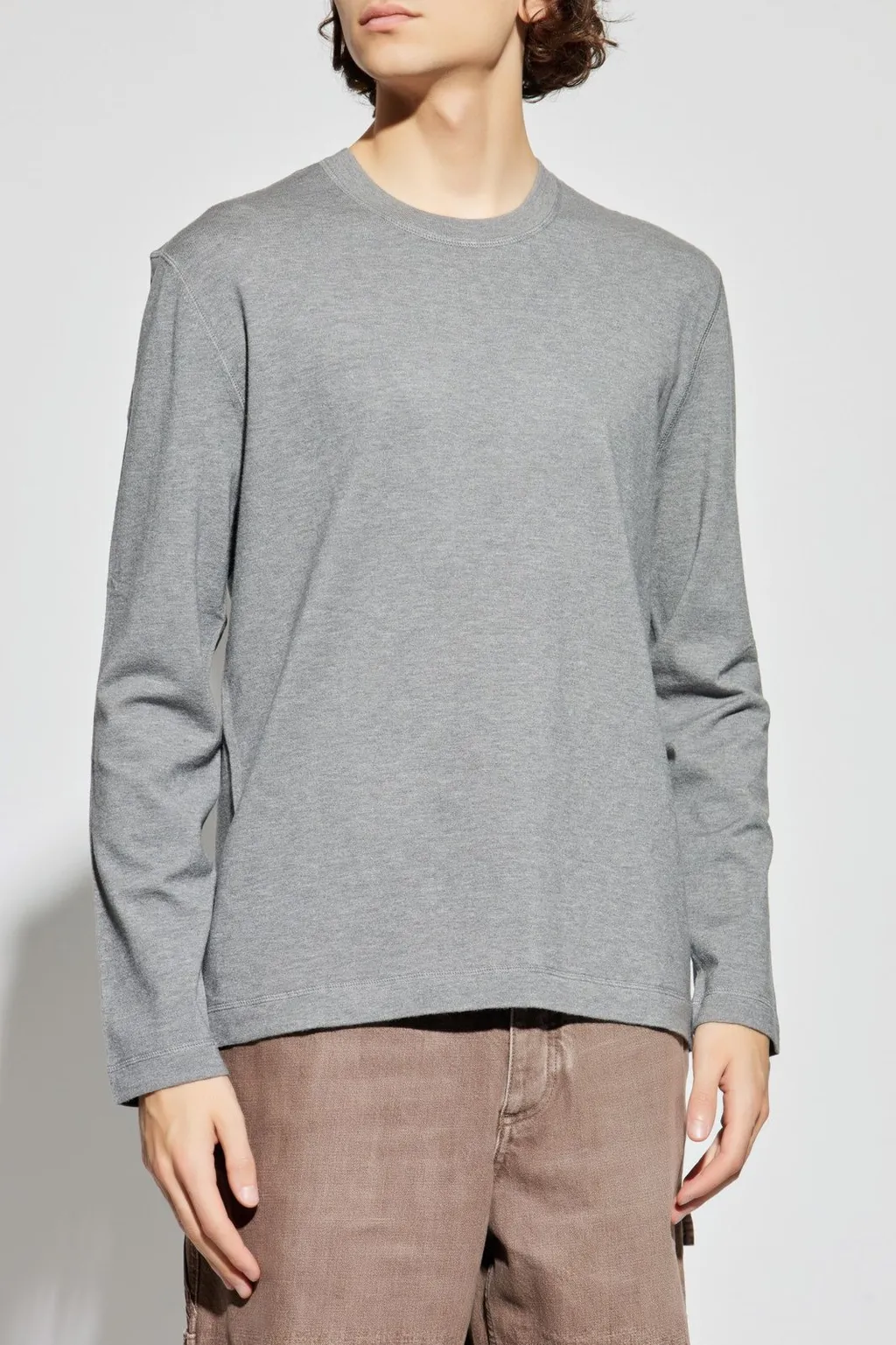 Officine GÉNÉRale Wool-Blend Long-Sleeve T-Shirt