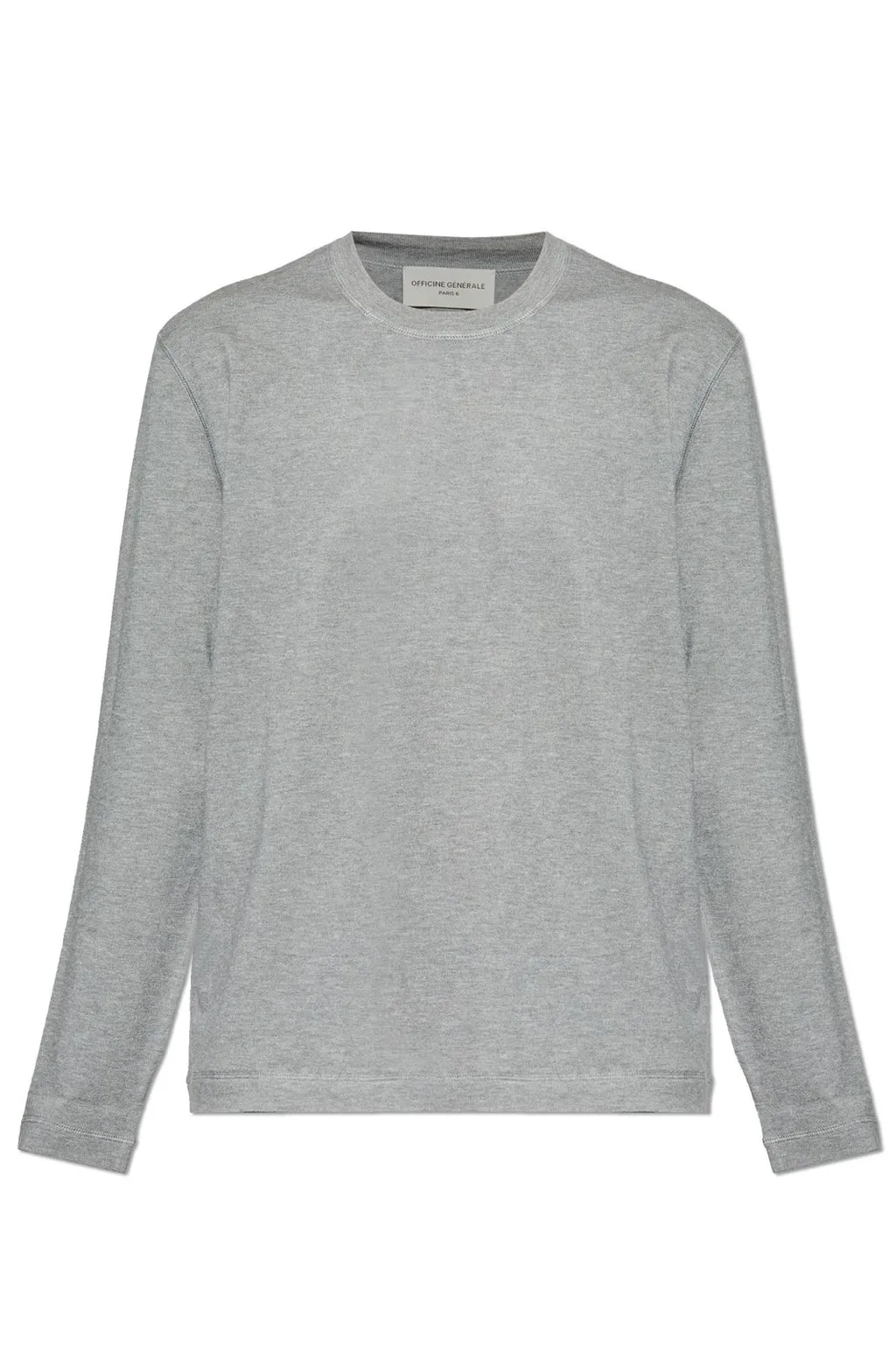 Officine GÉNÉRale Wool-Blend Long-Sleeve T-Shirt