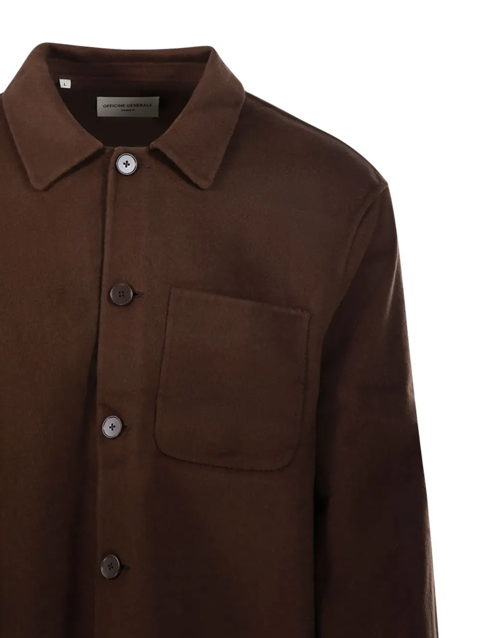 Officine GÉNÉRale Hamilton Wool Shirt