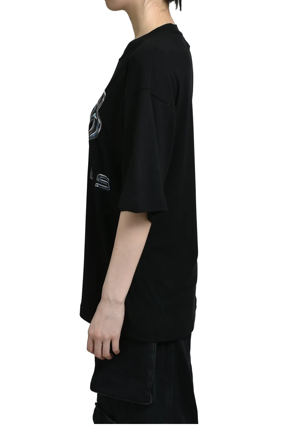 Vivamus Logo Crewneck T-Shirt / Blk