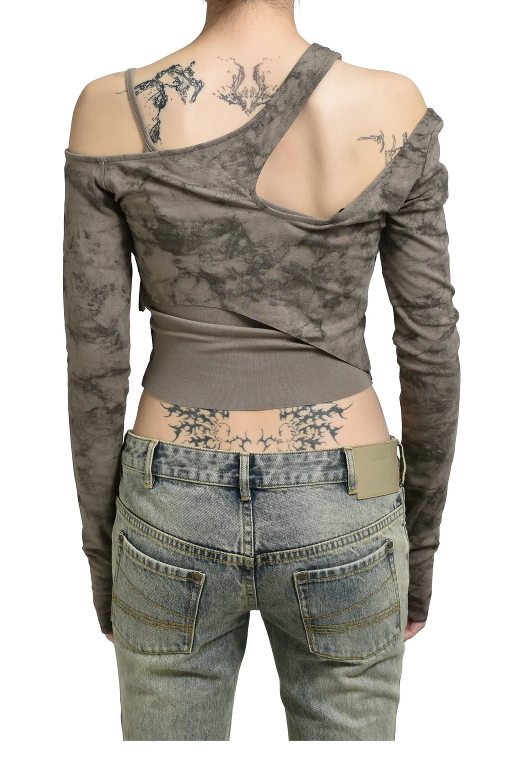 Off Shoulder Cut Sewn / Brw