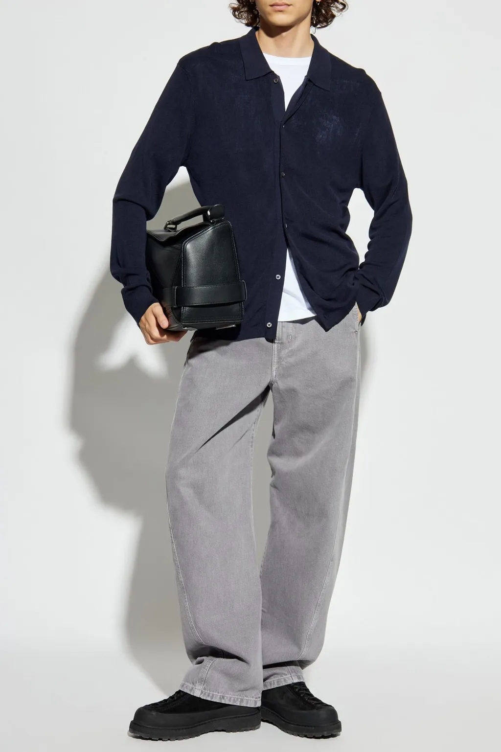 Officine GÉNÉRale Brent Collared Cardigan