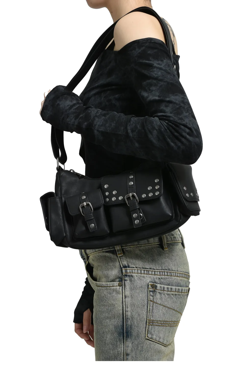 Mini Shoulder Bag / Black