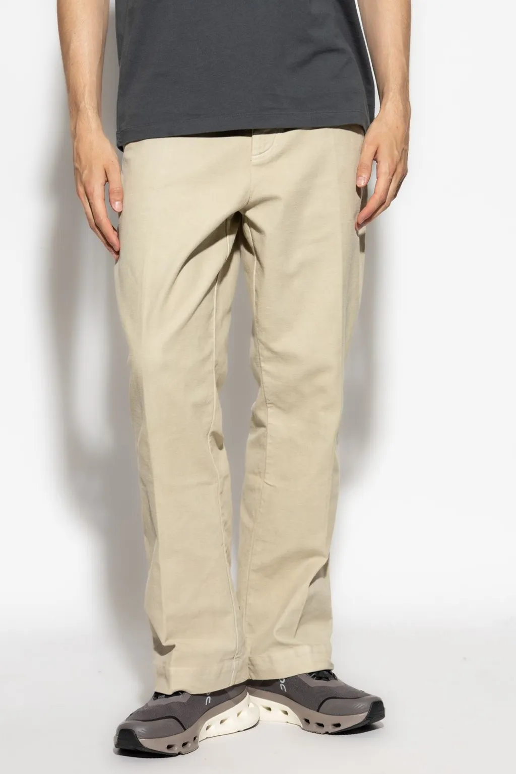 Officine GÉNÉRale Greg Straight-Leg Pants