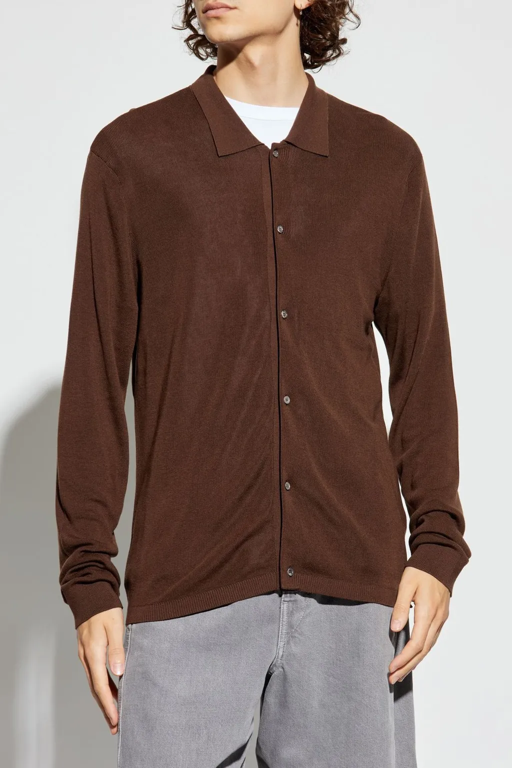 Officine GÉNÉRale Brent Collared Cardigan