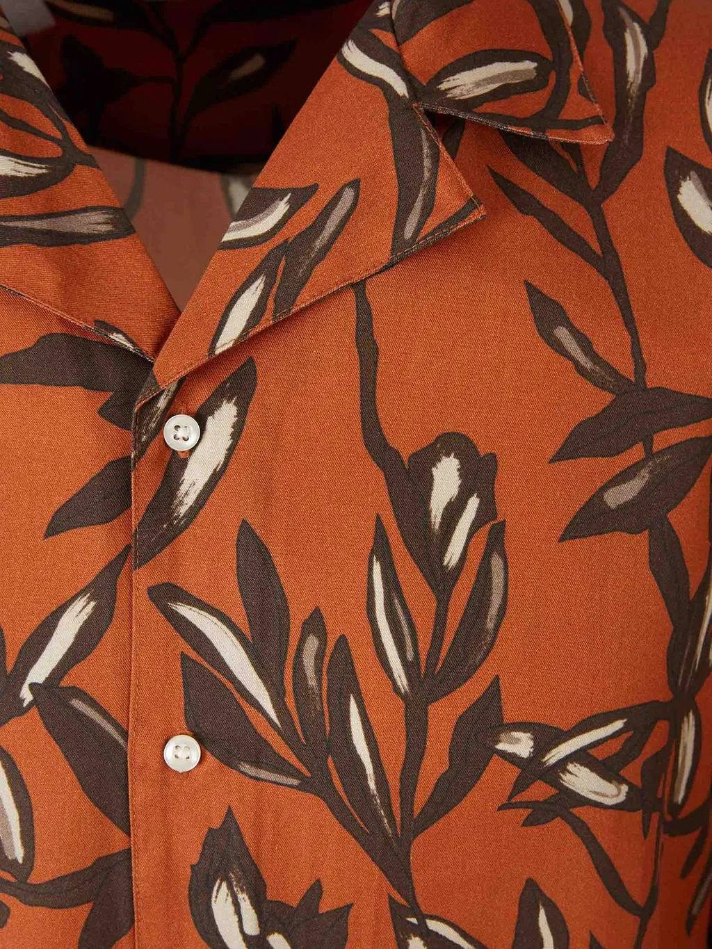 Officine GÉNÉRale Eren Floral Short-Sleeve Shirt