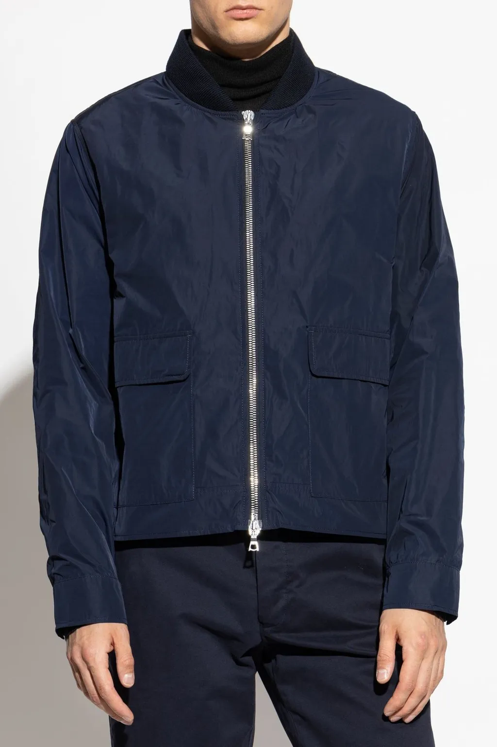 Officine GÉNÉRale Zip-Front Bomber Jacket