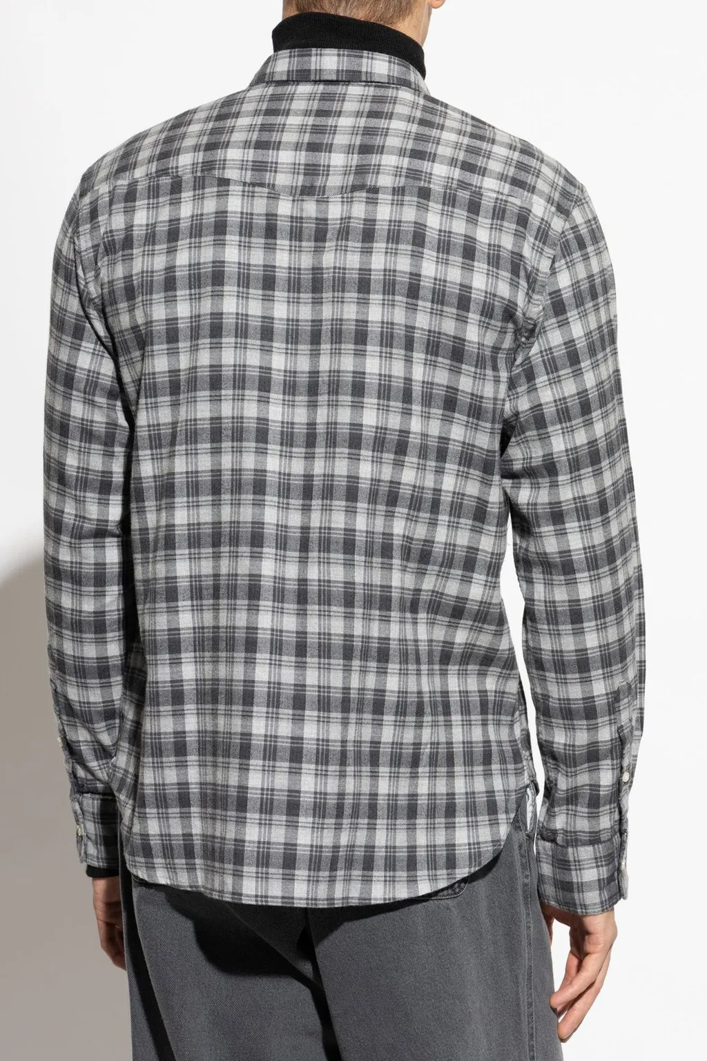 Officine GÉNÉRale Plaid Button-Up Shirt