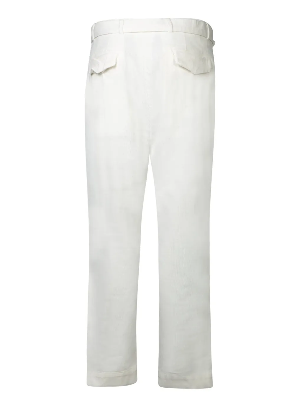 Officine GÉNÉRale High Waisted Trousers With Hidden Zip