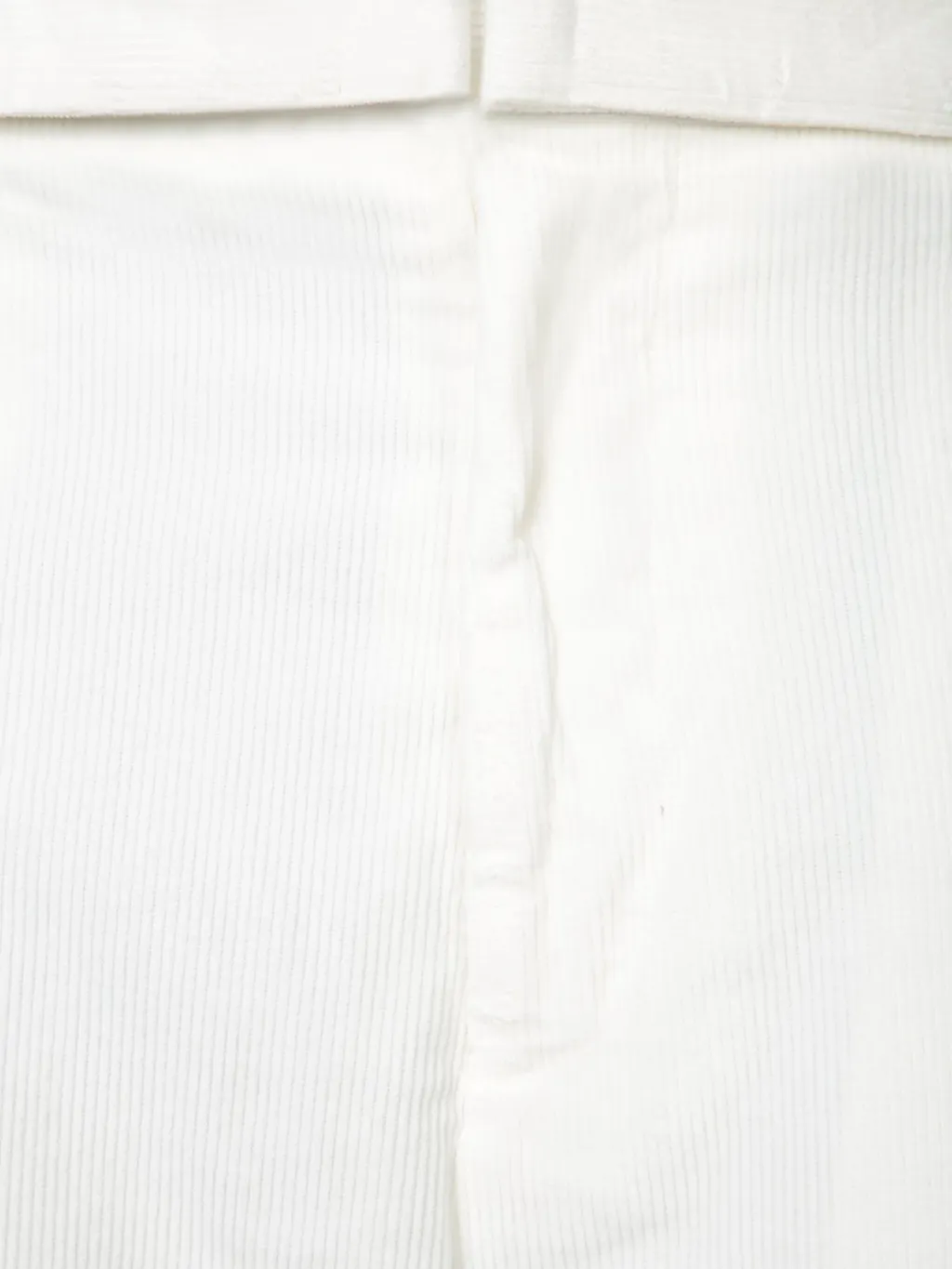 Officine GÉNÉRale High Waisted Trousers With Hidden Zip