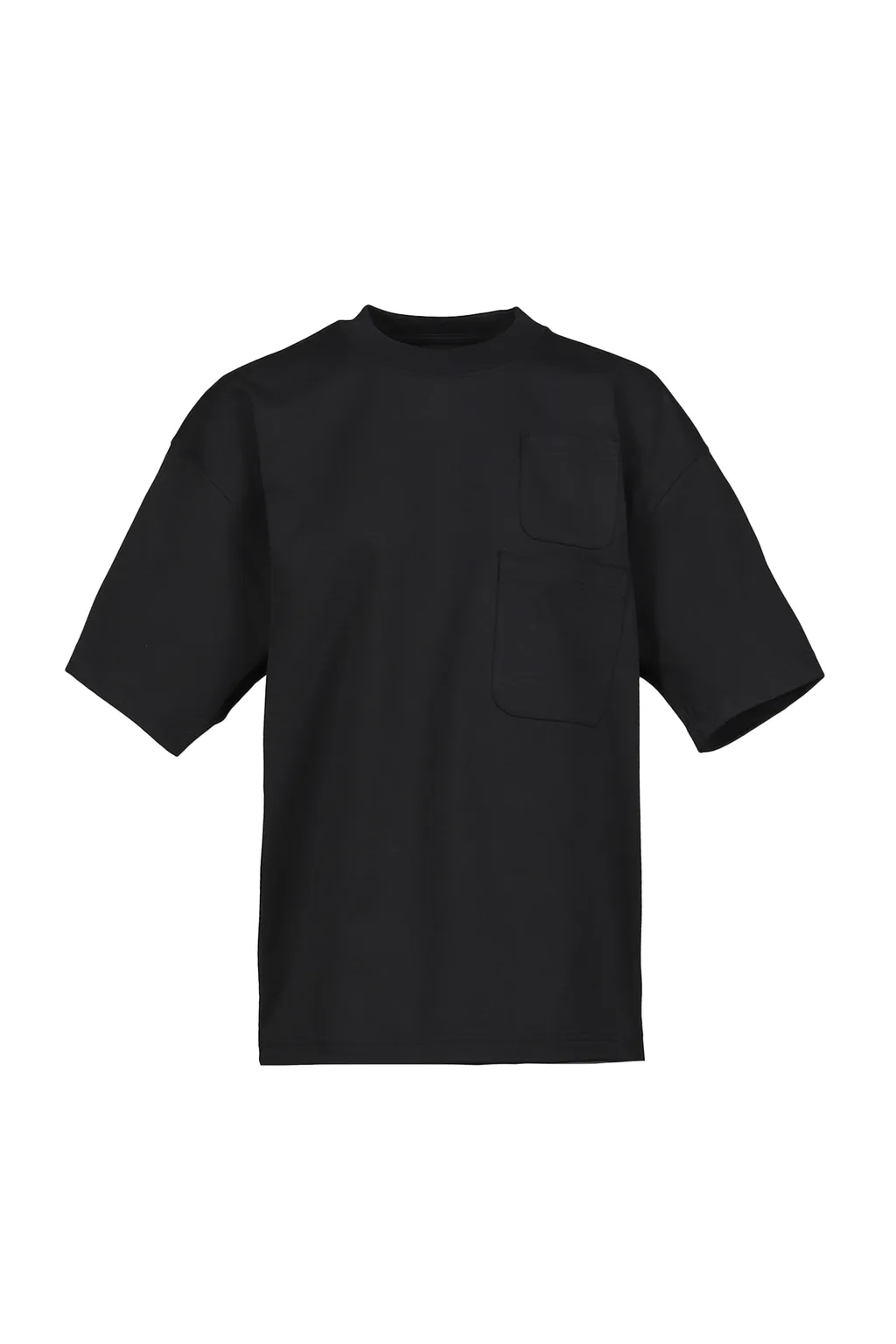 Tech W/Pocket Crew Tee / Blk
