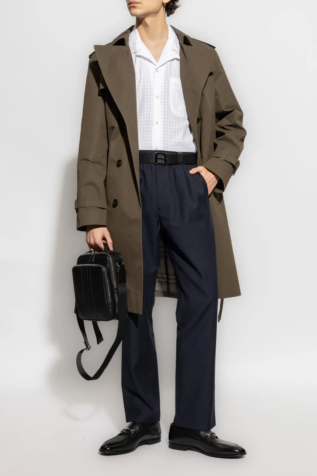 Officine GÉNÉRale Textured Button-Up Shirt