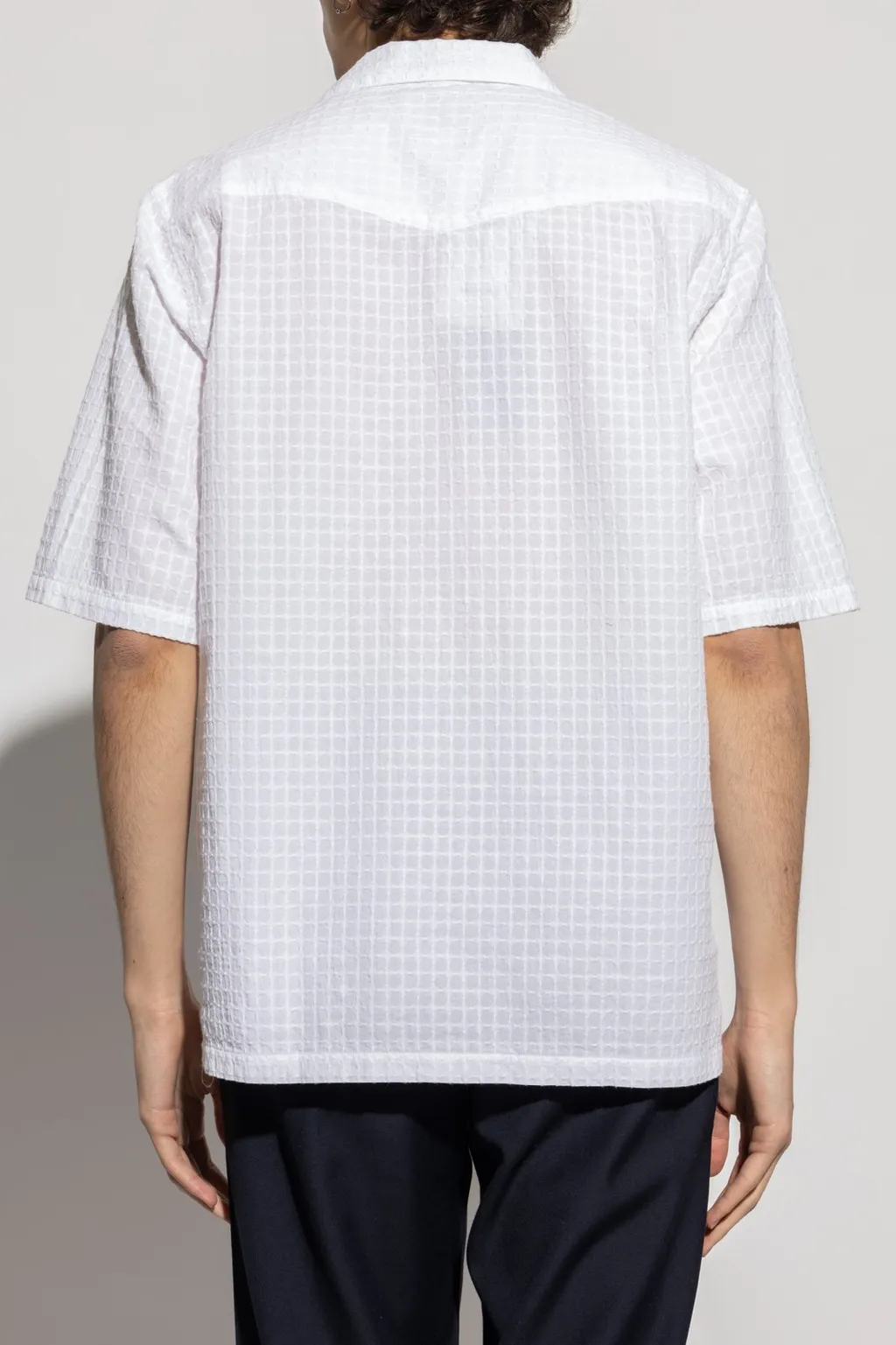 Officine GÉNÉRale Textured Button-Up Shirt