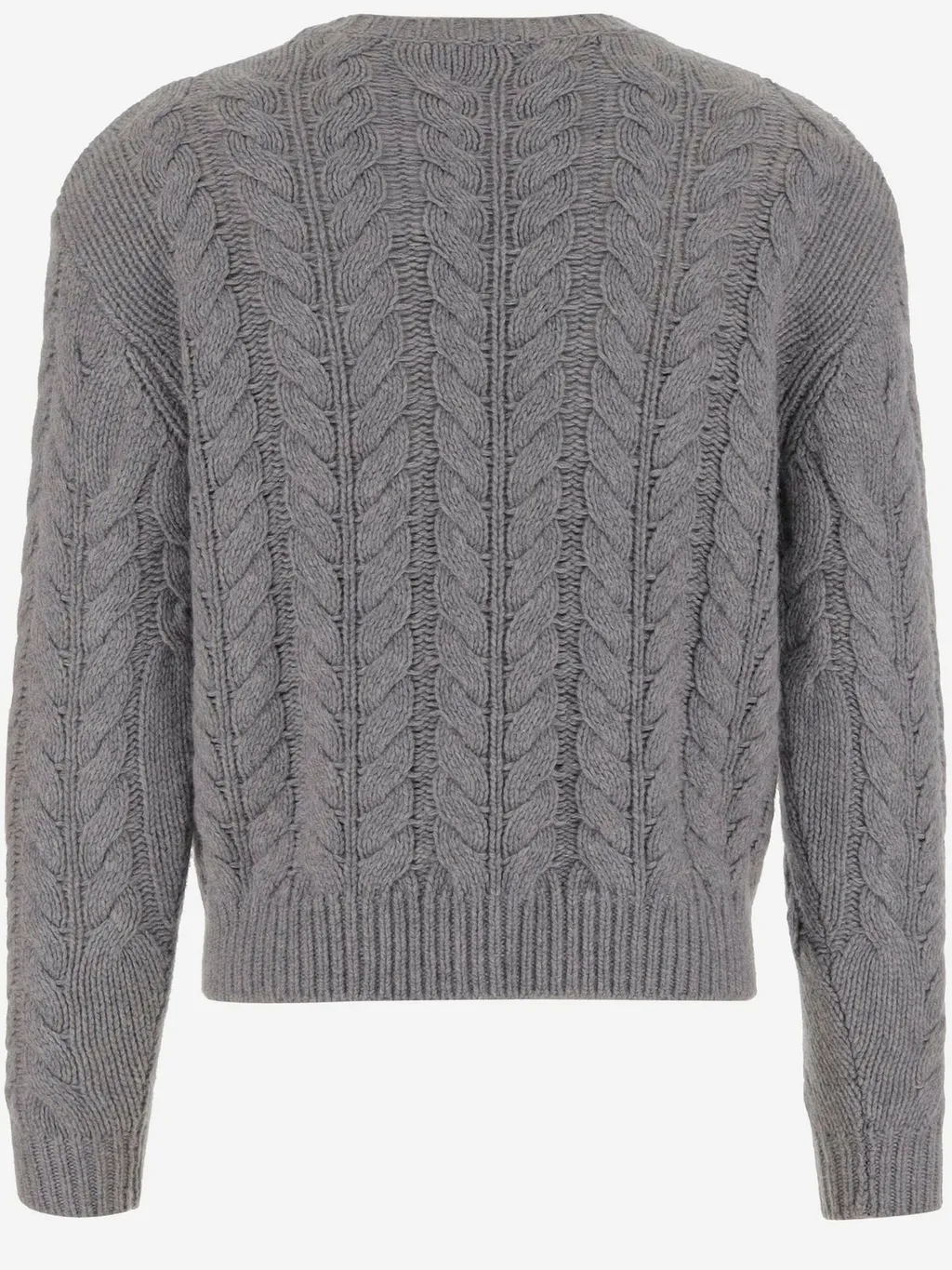 Oliver Lattughi Cable-Knit Cashmere Sweater