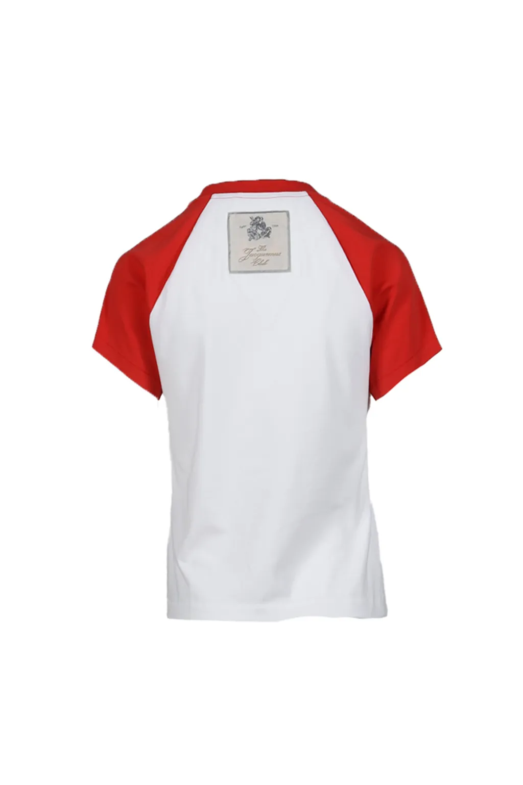 Le Mini Tshirt Baseball / Wht Red